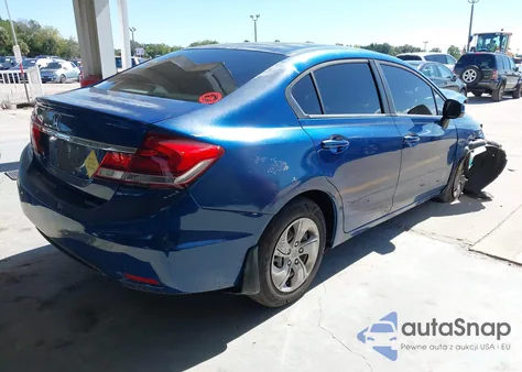 2013 Honda Civic Lx из США, поврежденный, VIN 19XFB2F57DE100077
